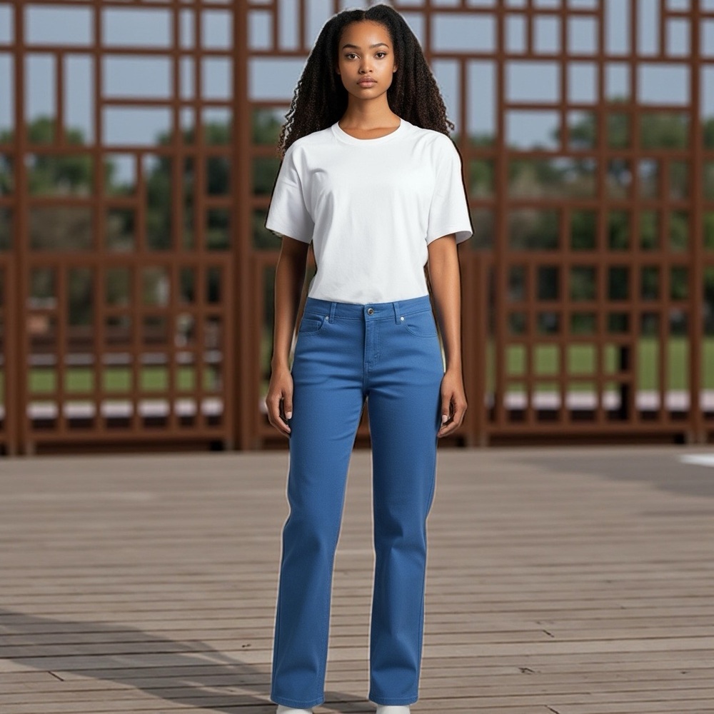 Slim Leg High Rise Tummy Control Petite Short Jeans by Style & Co NWT retro